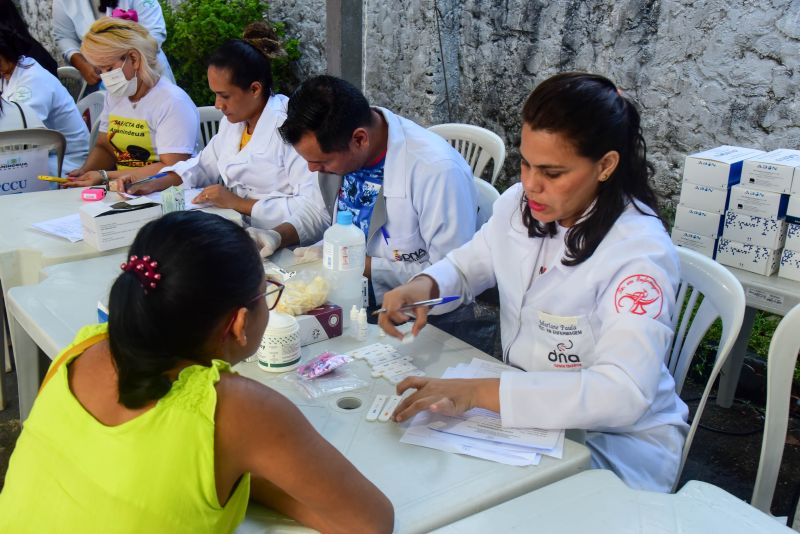 Corujão da saúde nos bairro, comunidade Cristã de Ananindeua