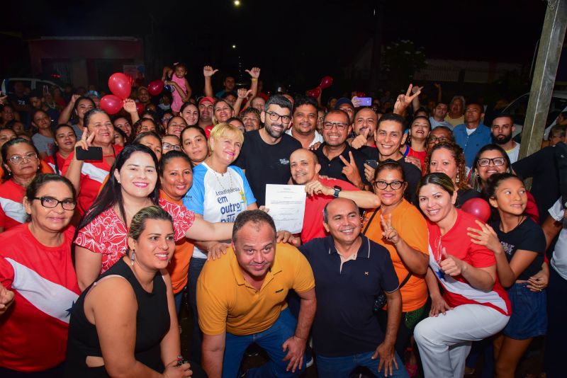 Assinatura de ordem de serviço para recapeamento asfáltico da avenida Belém, rua Rio Purus, rua Capanema, rua Madureira e Alameda Muaná