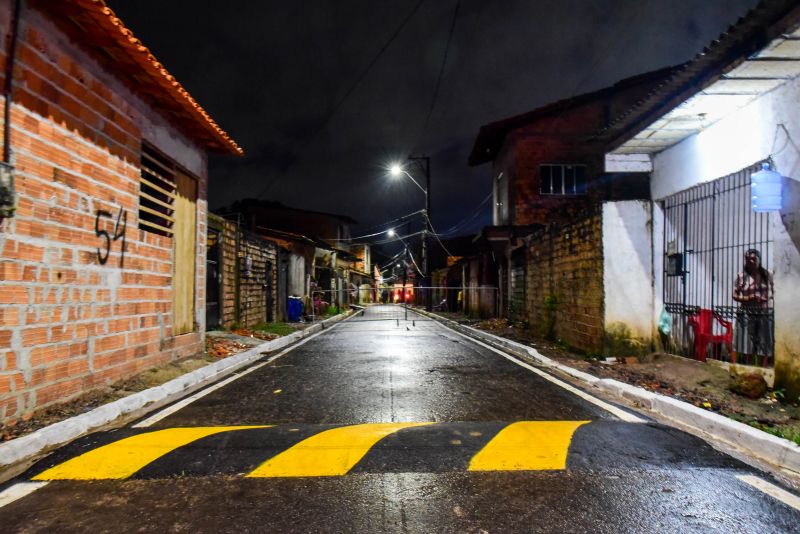 Inauguração asfáltica das ruas da comunidade do Açaizal e Augusto Reis no Jaderlândia