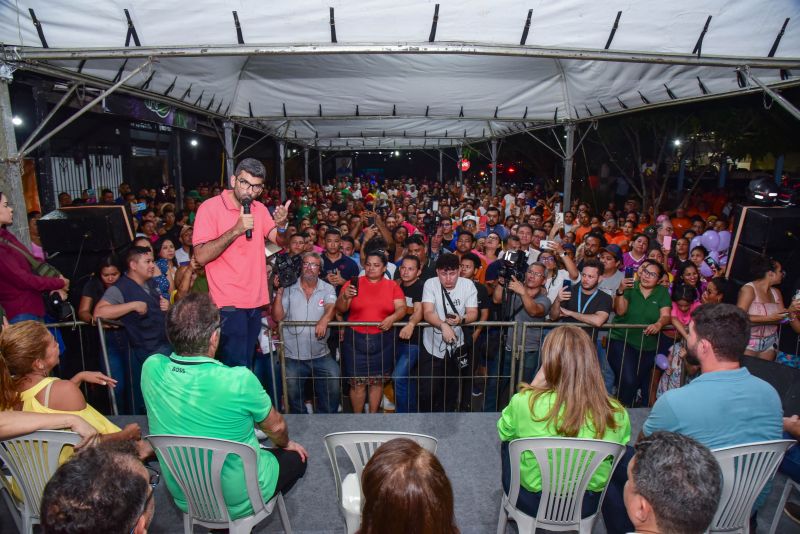 Inauguração asfáltica das ruas do loteamento Belém no bairro Curuçambá