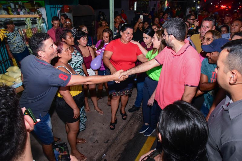 Inauguração da nova estrada do Curuçambá