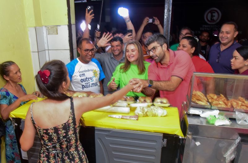 Inauguração da nova estrada do Curuçambá