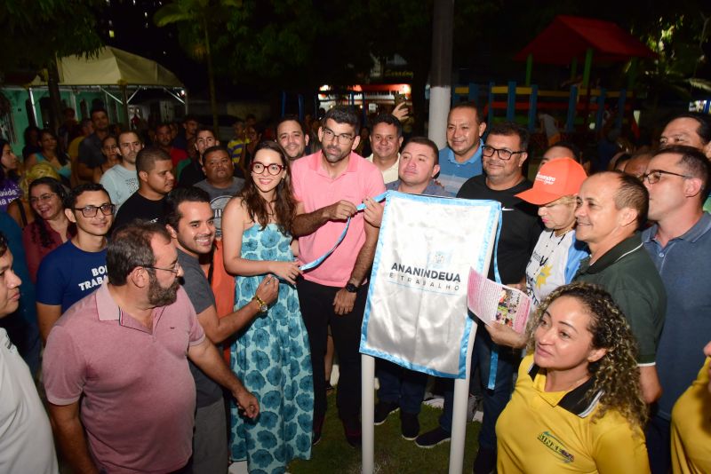 Inauguração da Praça Alessandro Melúl na Cidade Nova