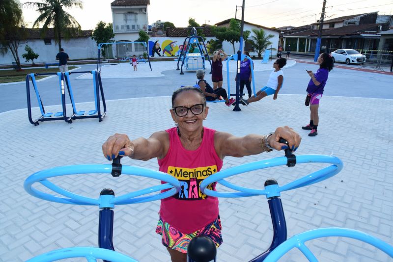 Inauguração da Praça do Idoso na Cidade Nova I