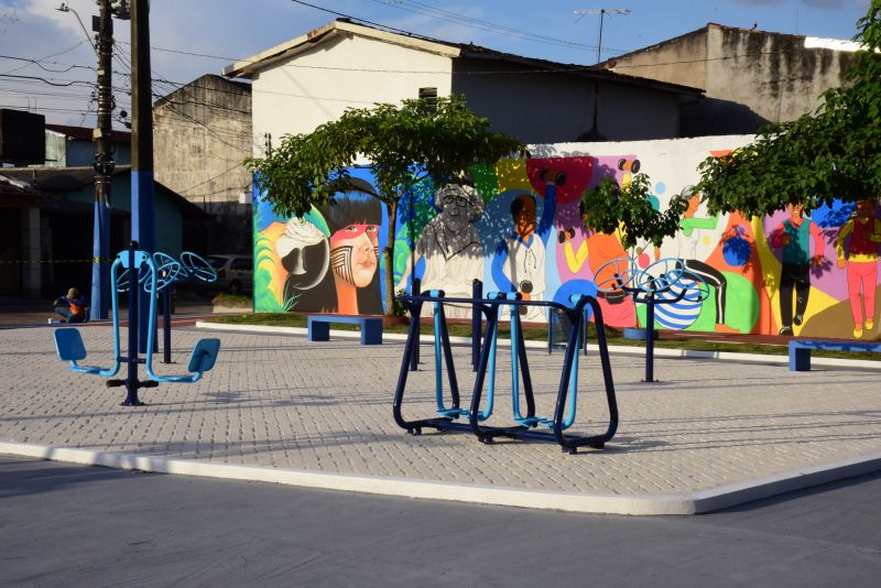 Inauguração da Praça do Idoso na Cidade Nova I