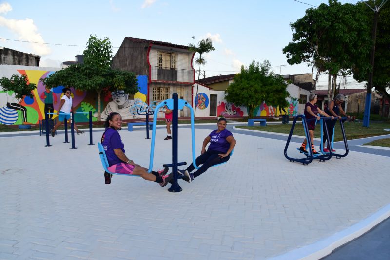 Inauguração da Praça do Idoso na Cidade Nova I