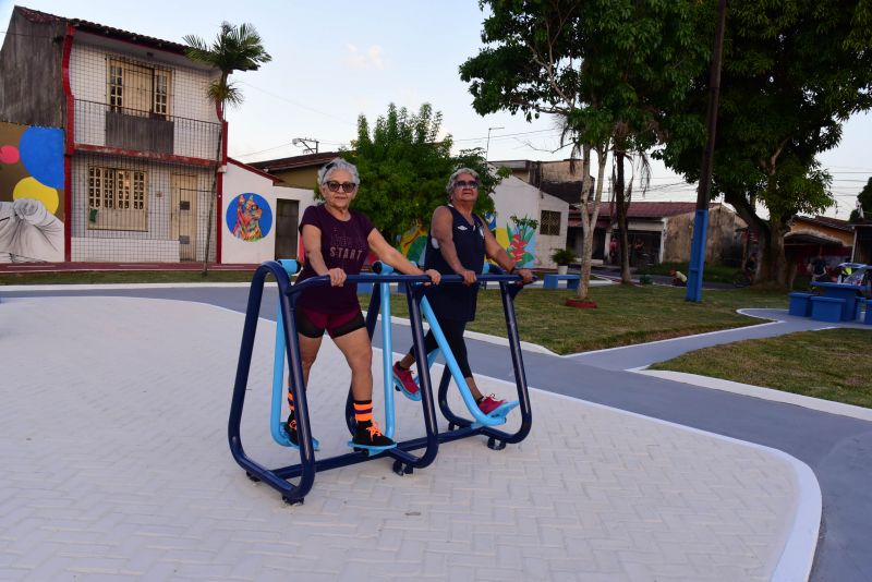 Inauguração da Praça do Idoso na Cidade Nova I