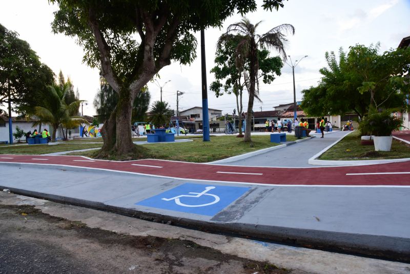 Inauguração da Praça do Idoso na Cidade Nova I