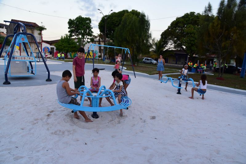 Inauguração da Praça do Idoso na Cidade Nova I