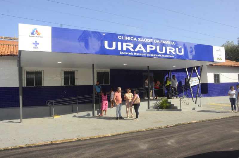 Entrega da 46ª Unidade de Saúde Revitalizada “Clinica Saúde da Família Uirapuru” – Icuí Guajará