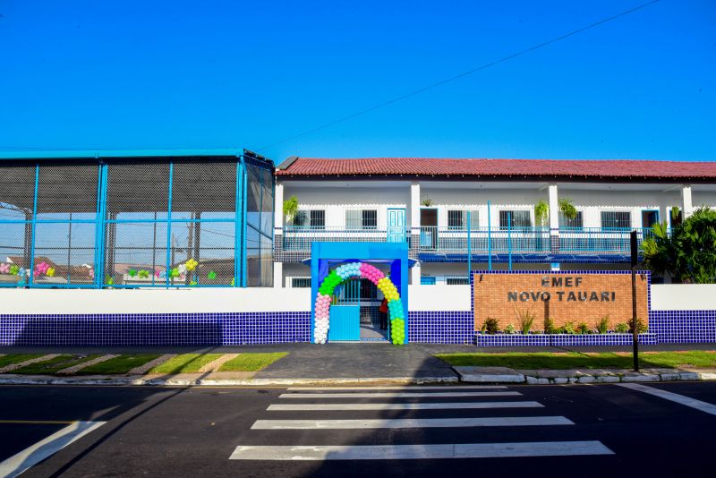 Inauguração da 48° Unidade de Educação EMEF Novo Tauari no Icuí Guajará