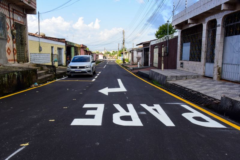 Inauguração de ruas pavimentadas nas We´s 55,56,57,58,60,61 E 62 no conjunto Guajará I