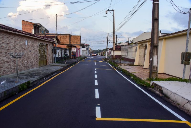 Inauguração de ruas pavimentadas nas We´s 55,56,57,58,60,61 E 62 no conjunto Guajará I