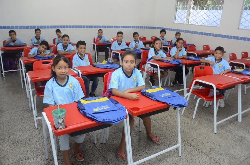 Inauguração da 49° Unidade de Educação EMEF Heliolândia no Distrito Industrial