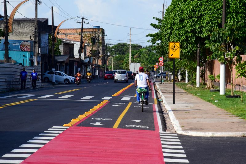 Inauguração asfáltica da Av Arterial 5A na Cidade Nova Vll