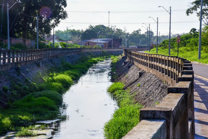 Entrega da primeira etapa da Macrodenagem do canal 40 Horas na Cidade Nova Vll