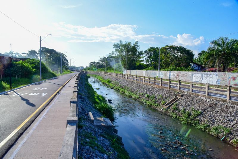 Entrega da primeira etapa da Macrodenagem do canal 40 Horas na Cidade Nova Vll