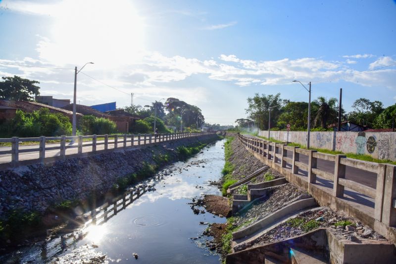 Entrega da primeira etapa da Macrodenagem do canal 40 Horas na Cidade Nova Vll