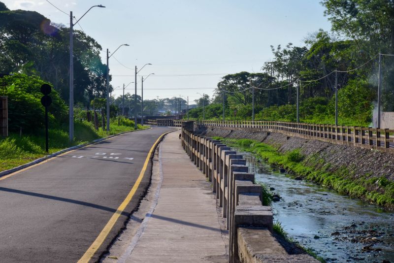 Entrega da primeira etapa da Macrodenagem do canal 40 Horas na Cidade Nova Vll