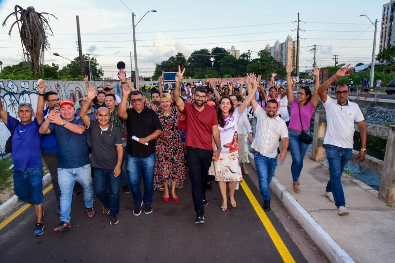 Entrega da primeira etapa da Macrodenagem do canal 40 Horas na Cidade Nova Vll