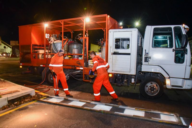 Sinalização na We 53 na Cidade Nova IV