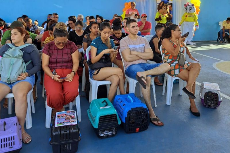 Castramóvel na escola São Judas Tadeu no conjunto Júlia Seffer – Águas Lindas