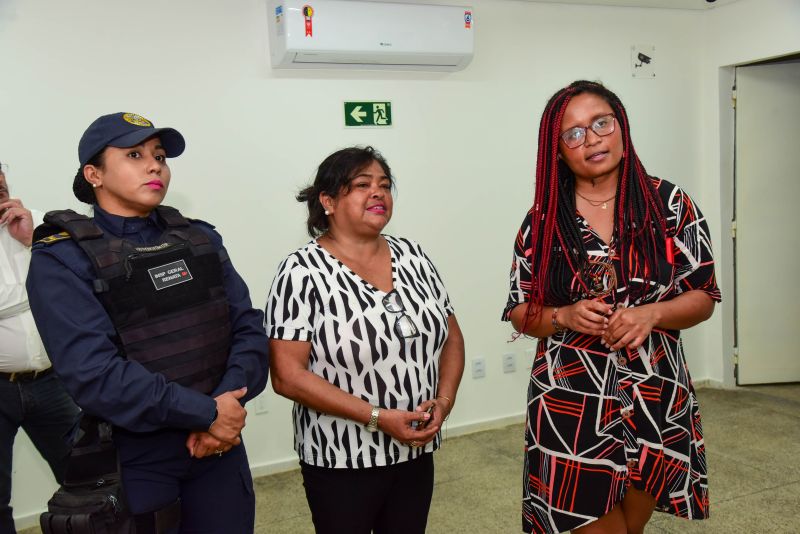 Visita tecnica da representante do Ministério da Mulher Tamires Sampaio, na Casa da Mulher Brasileira em Ananindeua