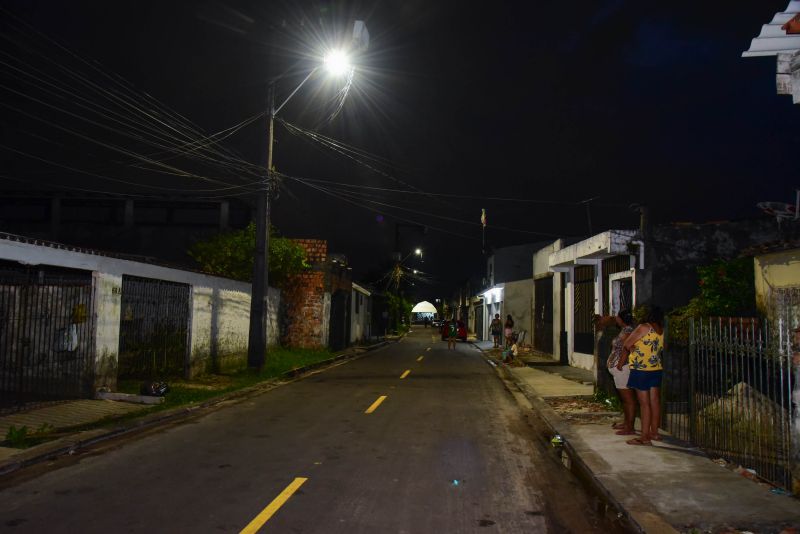 Inauguração asfáltica das ruas Santa Marta e São Sebastião no bairro do Coqueiro