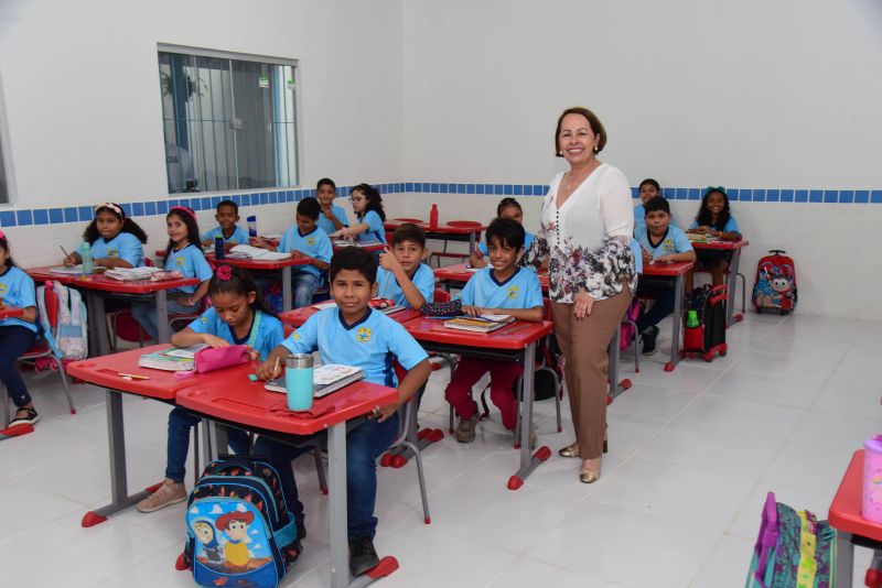 Inauguração da unidade de Educação EMEF Herminio Calvinho Filho na rodovia dos Trabalhadores na Cidade Nova