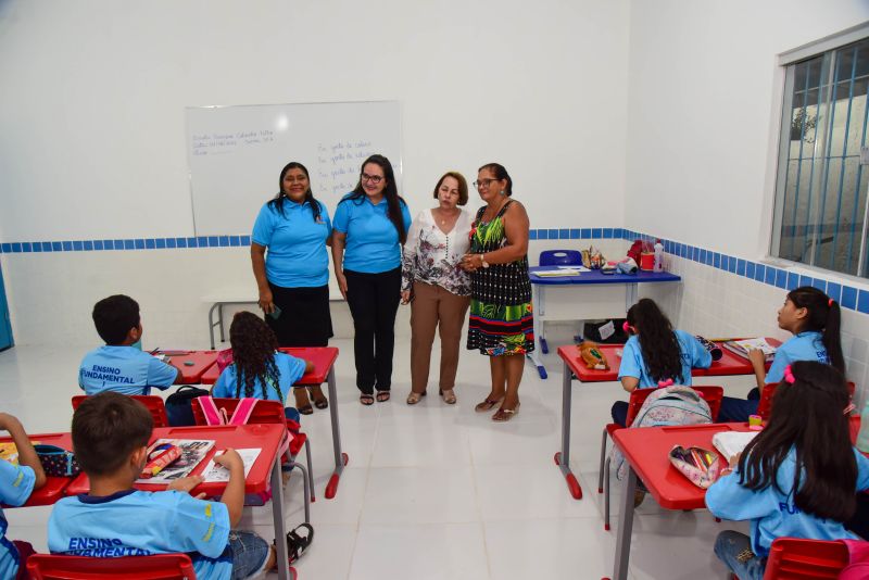 Inauguração da unidade de Educação EMEF Herminio Calvinho Filho na rodovia dos Trabalhadores na Cidade Nova