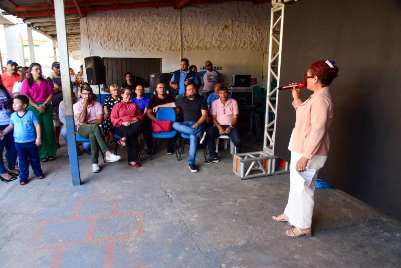 Assinatura Ordem de Serviço para Construção da Nova Unidade de Educação no bairro 40 Hrs, EMEF Santa Margarida Antioquia