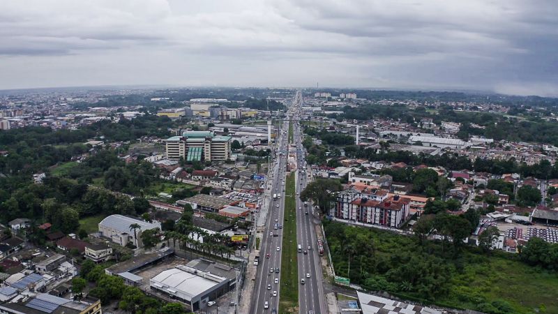 Fotos de Drone em alguns pontos da cidade