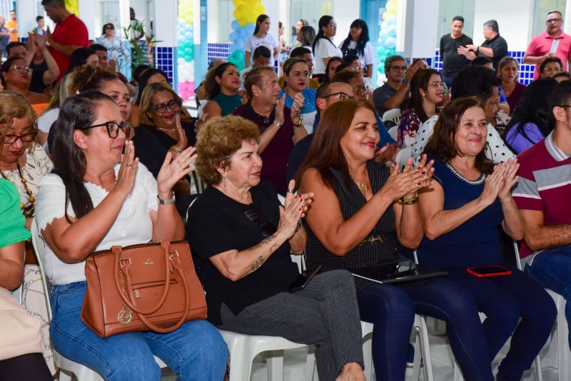 Inauguração da 1ª Face da Reforma EMEF João Paulo Il na We 72, Cidade Nova Vl