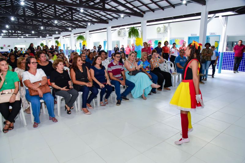 Inauguração da 1ª Face da Reforma EMEF João Paulo Il na We 72, Cidade Nova Vl