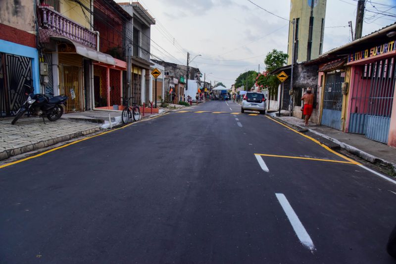 Inauguração Asfáltica da rua Jardim Esmeralda no bairro da Guanabara