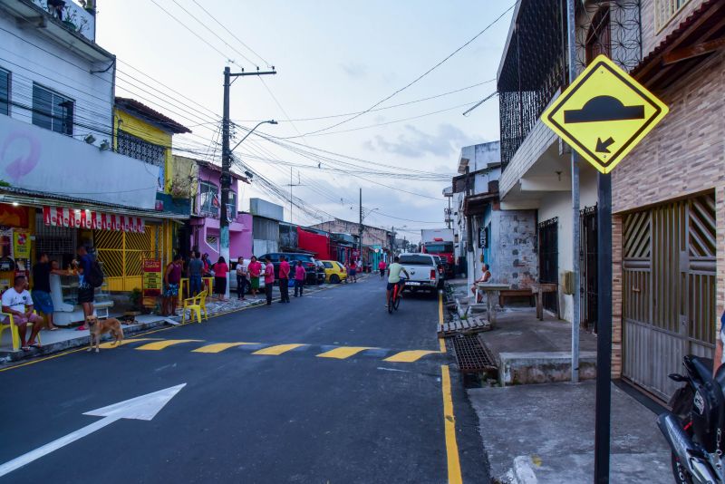 Inauguração Asfáltica da rua Jardim Esmeralda no bairro da Guanabara