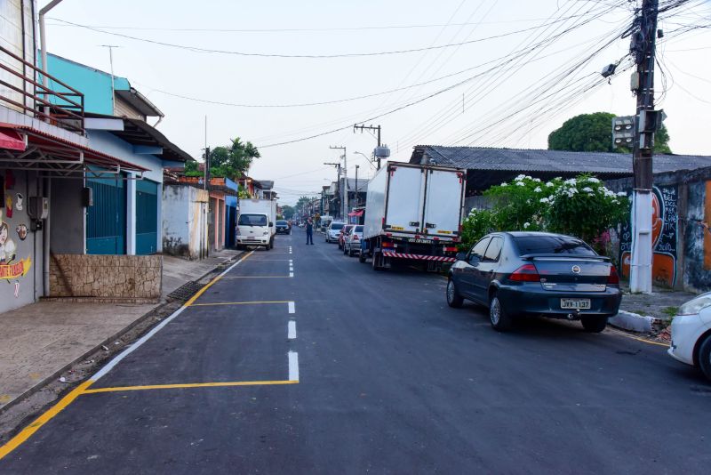 Inauguração Asfáltica da rua Jardim Esmeralda no bairro da Guanabara