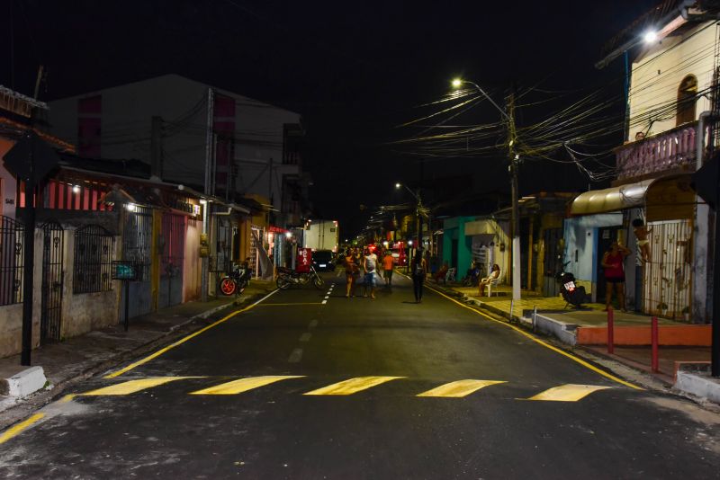 Inauguração Asfáltica da rua Jardim Esmeralda no bairro da Guanabara