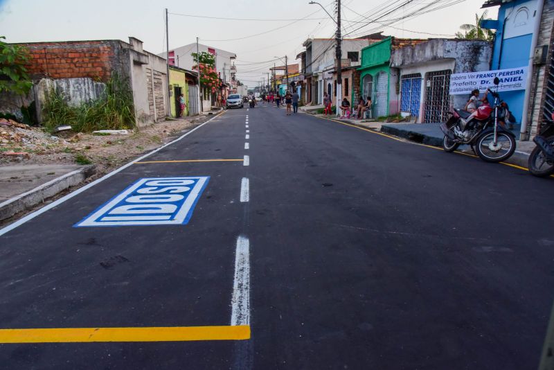 Inauguração Asfáltica da rua Jardim Esmeralda no bairro da Guanabara