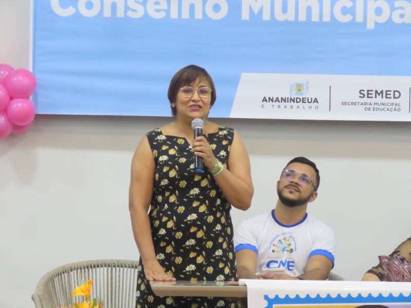 Cris Lilian Vilhena, coordenadora do Fórum Municipal de Educação de Ananindeua (FME)