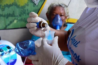 galeria: Ação emergencial da Saúde na área dos Correiros no bairro Águas Lindas