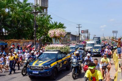 galeria: Traslado da Imagem Peregrina de Nossa Senhora de Nazaré, do Castanheira até Unama Br