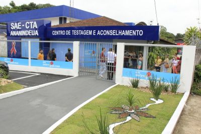 galeria: Entrega do Novo SAE e CTA (Centro de Testagem e Aconselhamento) Totalmente Revitalizado