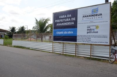 galeria: Assinatura ordem serviço para construção da praça Tumucumaque no bairro Curuçambá