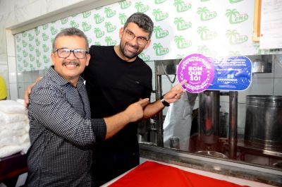 galeria: Entrega do selo Açaí Bom que Só, no açaí do Leno da estrada da Providência na Cidade Nova