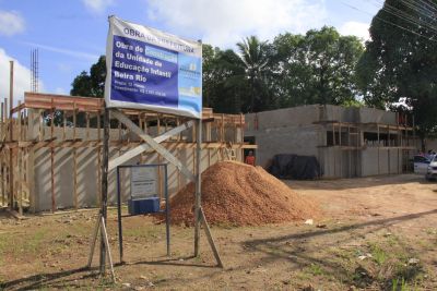 galeria: Visita técnica as obras da UEI Beira Rio - Curuçambá