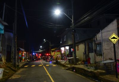 galeria: Inauguração Asfáltica e Iluminação Pública em Led na rua Trombeta no Bairro Paar