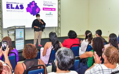 galeria: Lançamento da Campanha Agosto Lilás e Ato de Assinatura da Ordem de Serviços Casa da Mulher  Brasileira