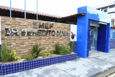 galeria: Inauguração da 44° Unidade de Educação Revitalizada Emef Benedito Maia – Conjunto Abelardo Condurú - Coqueiro