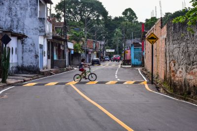 galeria: Inauguração da rua Águas Verdes com asfalto e com sinalização horizontal e vertical na Cidade Nova Vlll